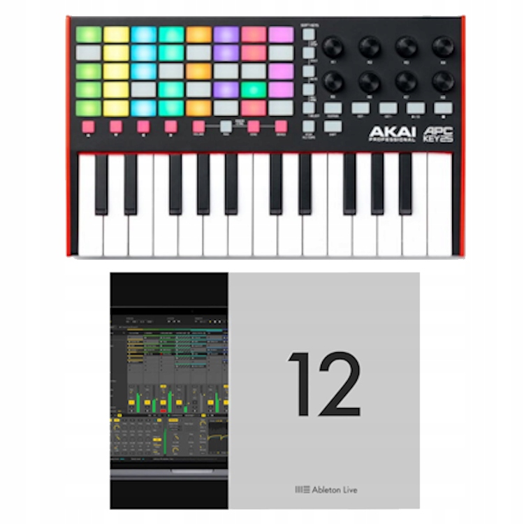 Ableton Live 12 Standard & Akai Apc Key 25 MK2 Balíček Ableton Live Standard