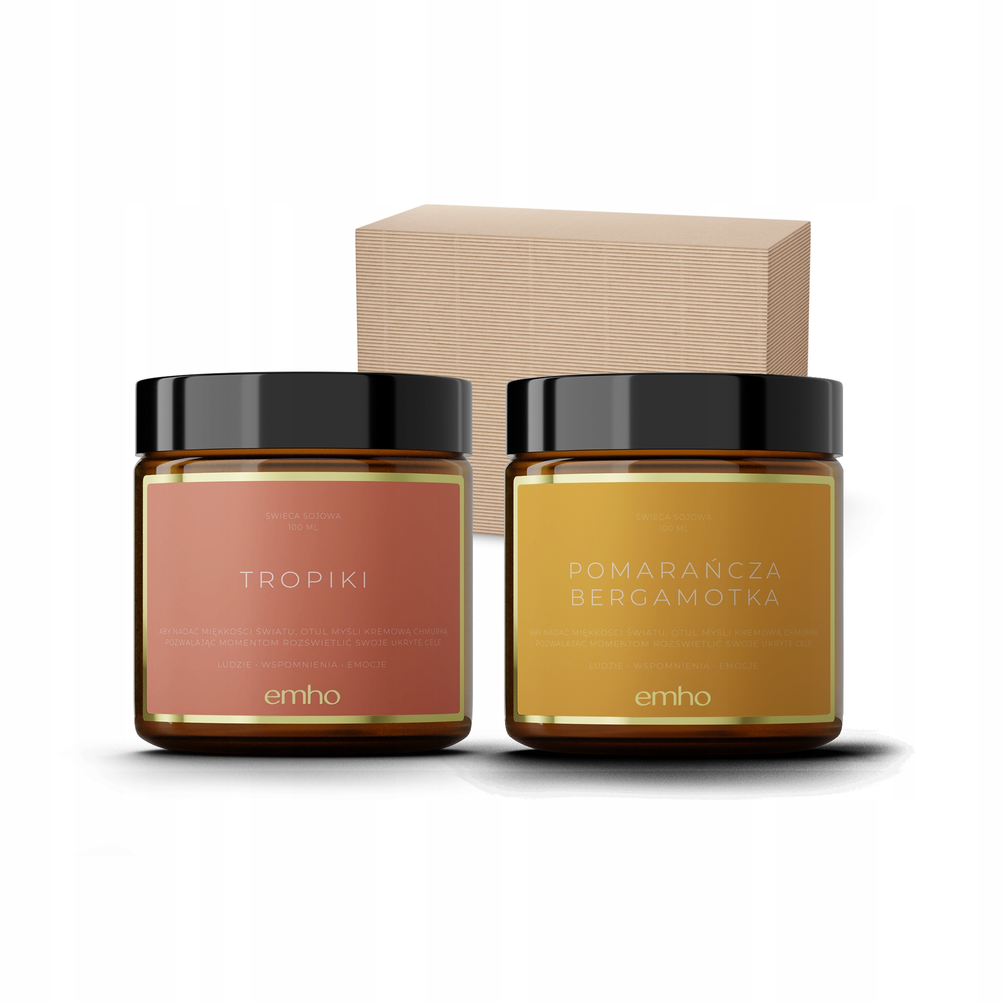 

Zestaw Prezentowy Świece Sojowa Tropiki+pomarańcza