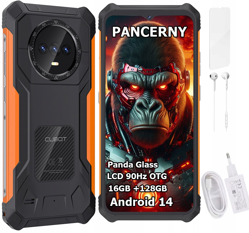Smartfón Pancierový IP69K IP68 Cubot King Kong Es 16/128GB Dual Sim 4G 6,5