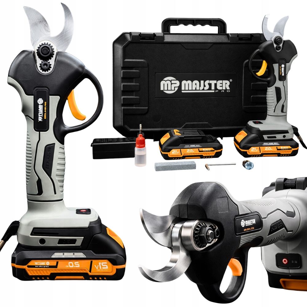 Robustný záhradné akumulátorové nožnice elektrický Set nožnice na strihanie Záhradná Súprava