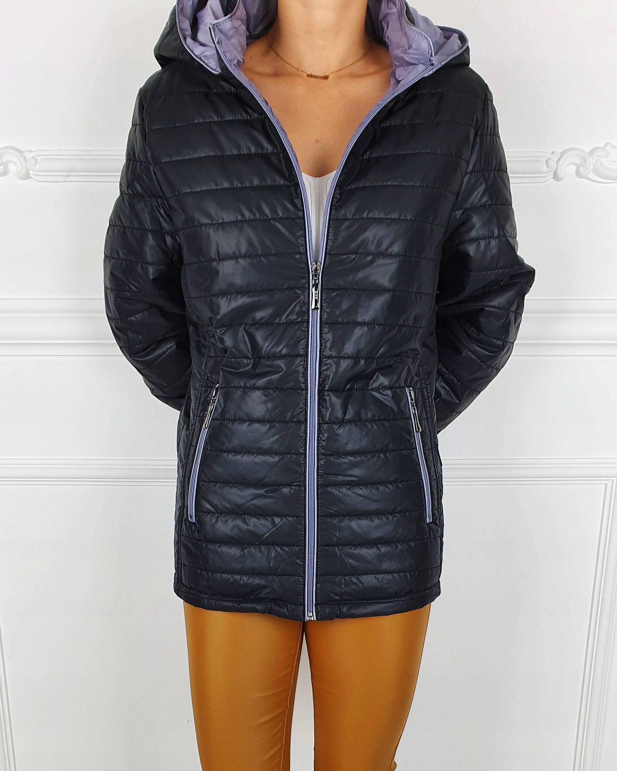 #DAMSKA KURTKA PIKOWANA Kaptur Plus - Size Kolory# Rozmiar 52