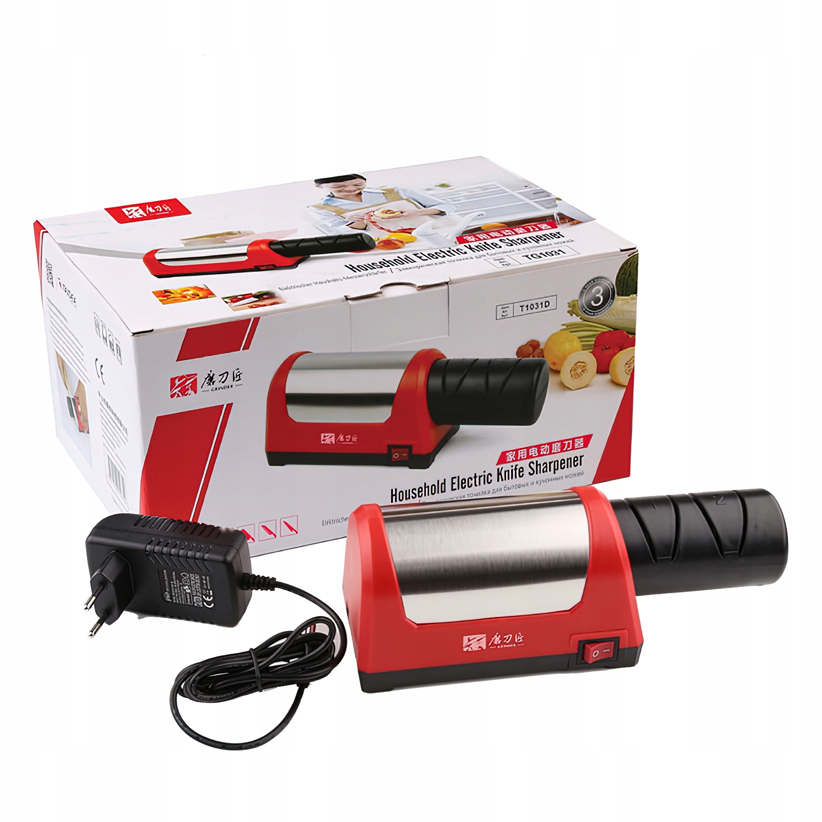 Elektryczna Diamentowa Ostrzałka Do Noży Taidea Osełka Do Noży Kuchennych