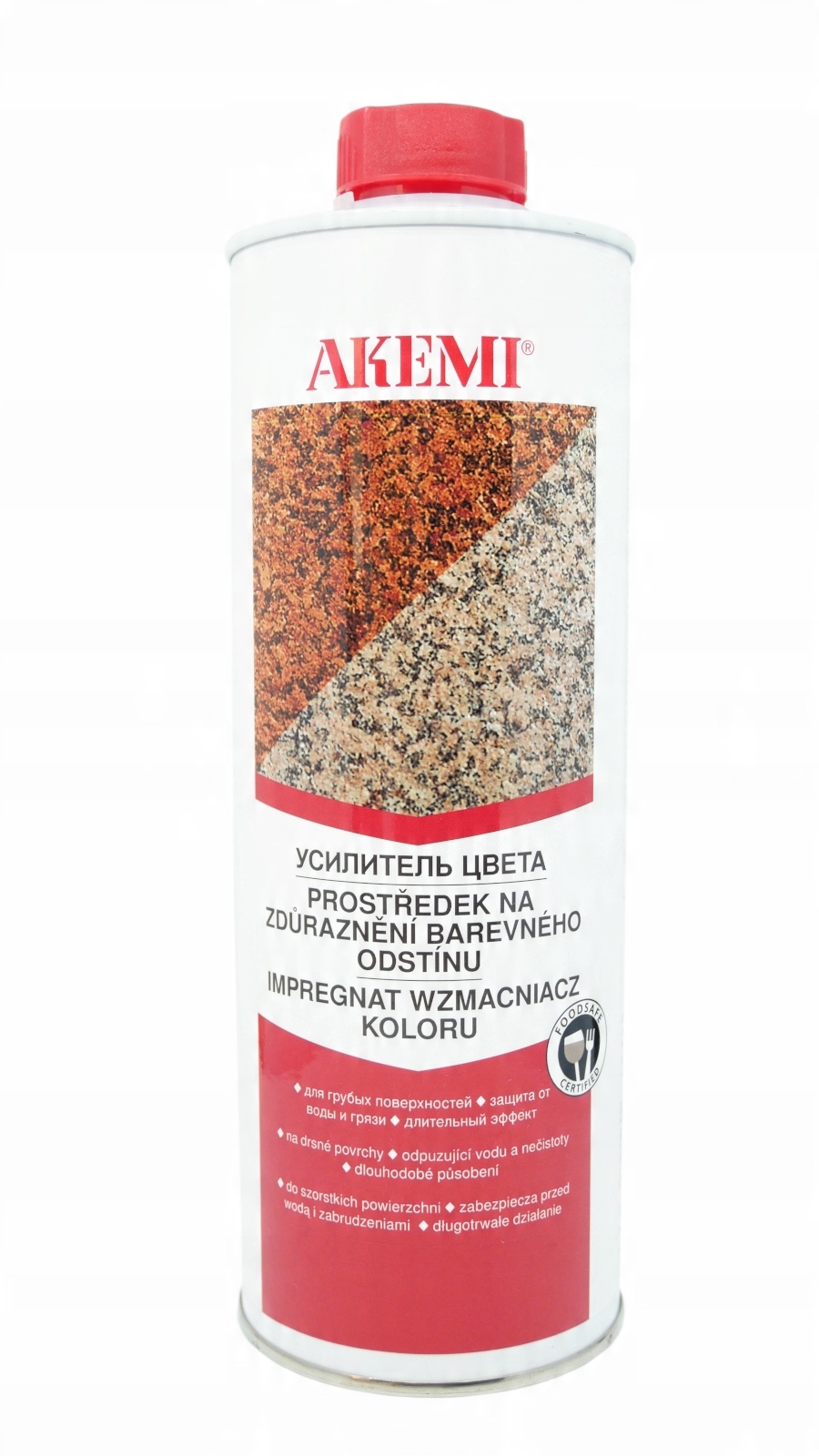 

Akemi Pogłębiacz Koloru Efekt Mokry Kamień 1L
