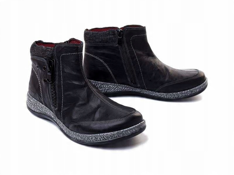 

Botki damskie Comfortabel 990070-01 schwarz r42
