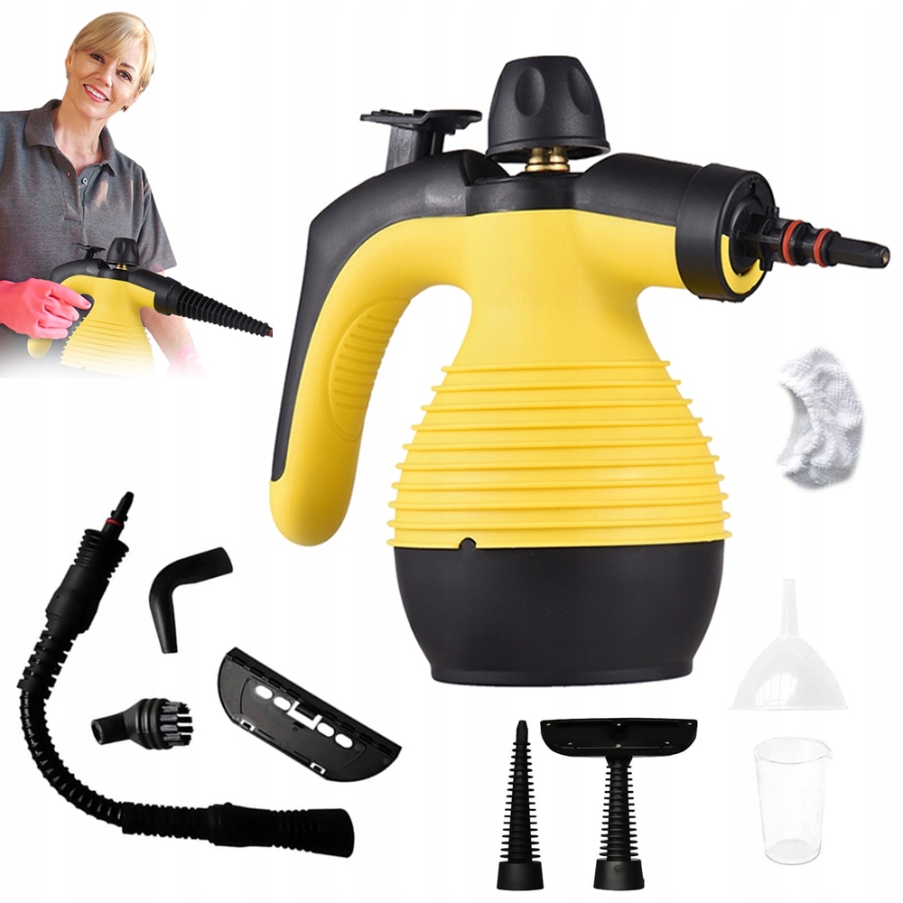 Odkurzacz Parowy Wydajne Czyszczenie Ciśnienie Pary 3BAR 350ML Zbiornik