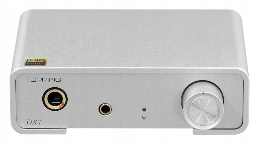 Topping DX1 (Strieborný) Dac/amp AK4493S DSD256