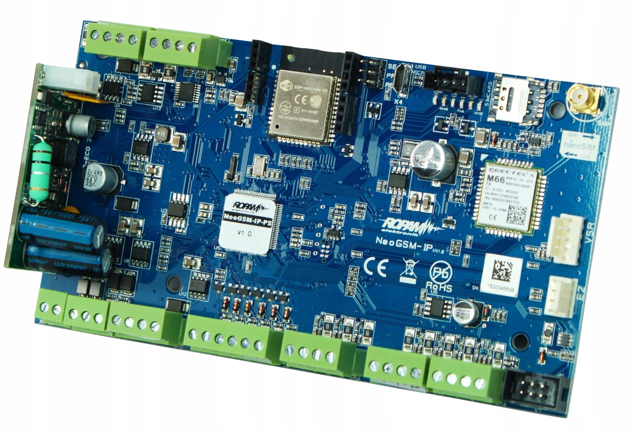 Ropam Alarmová Centrála Neolte-ip-ps, bezdrôtová Wi-Fi