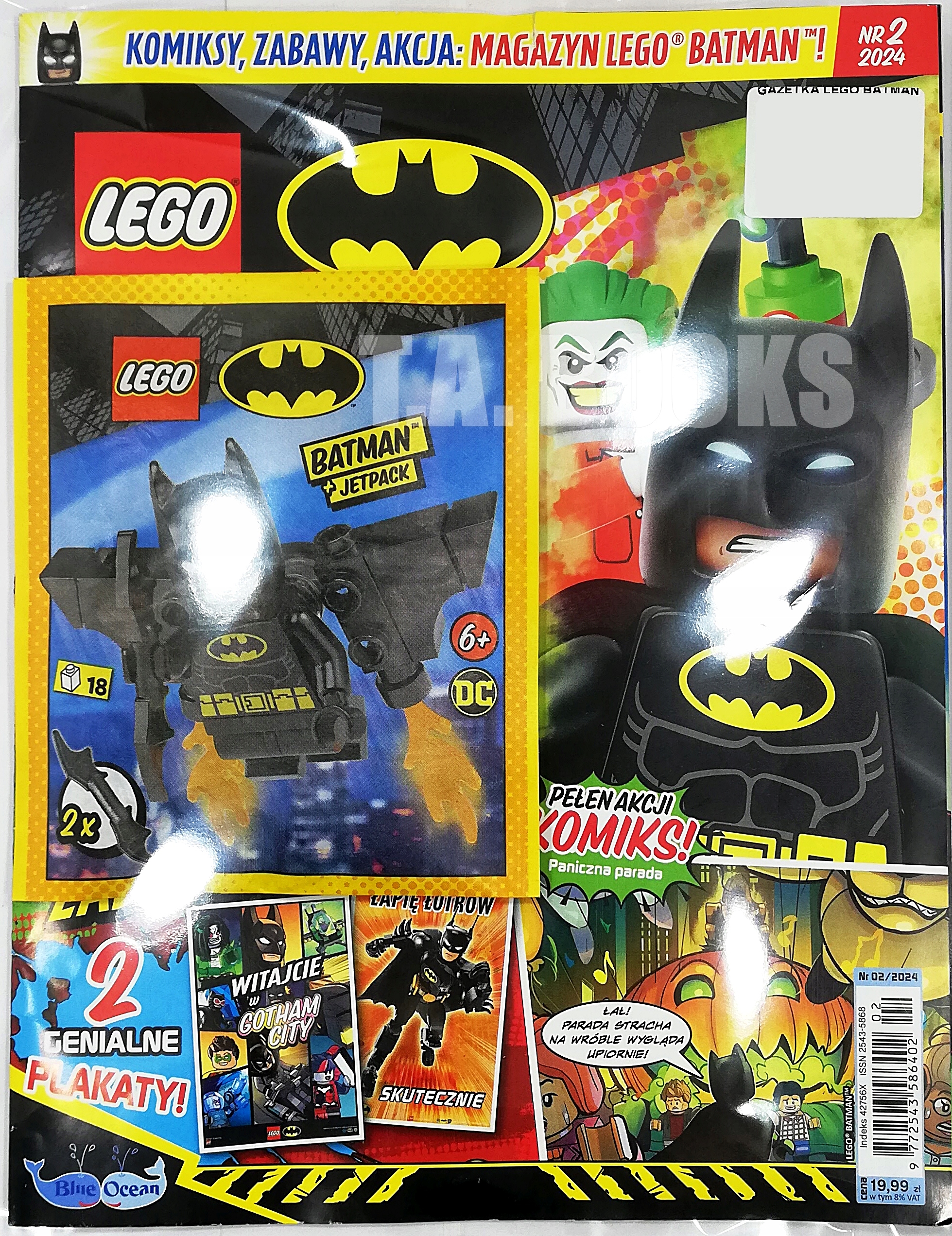 LEGO BATMAN 2/2024 MAGAZYN + MINIFIGURKA