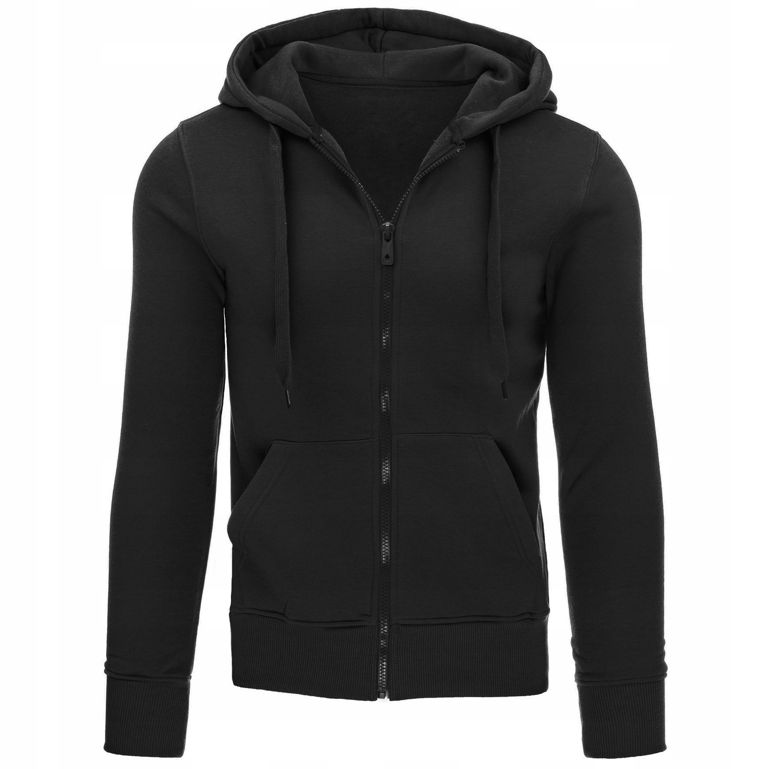 ROZPINANA BLUZA MĘSKA Z KAPTUREM roz. XL