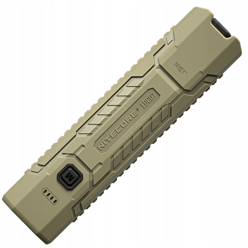 Smukła latarka ręczna Nitecore EDC07 Mct (usb Type-C), piaskowa 1500lm