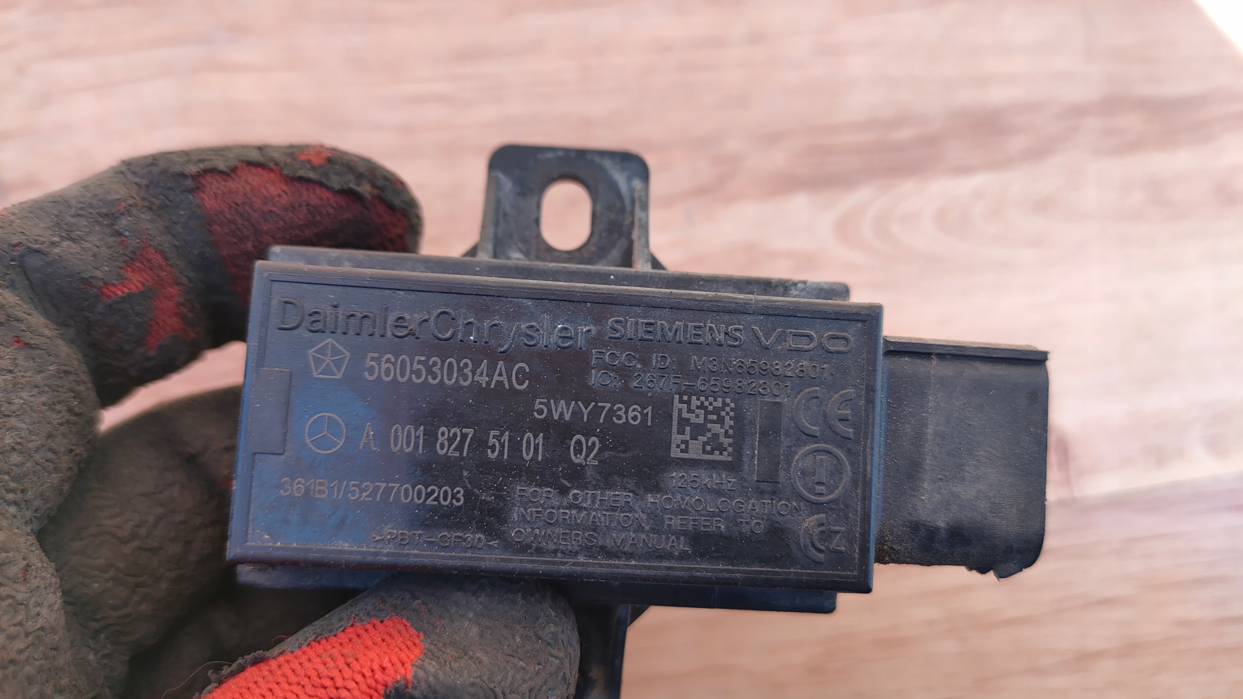 JEEP GRAND CHEROKEE WK CZUJNIK CISNIENIA OPON