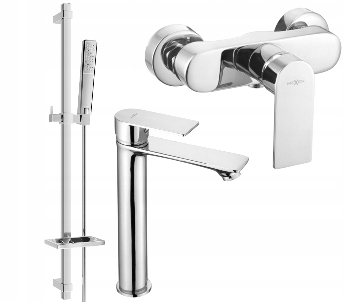 

Mexen Royo DQ72 Zestaw Prysznicowy Bateria Chrom