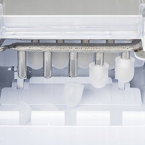 Kostkarka do lodu H.Koenig KB14 srebrna Kolor dominujący srebrny/szary