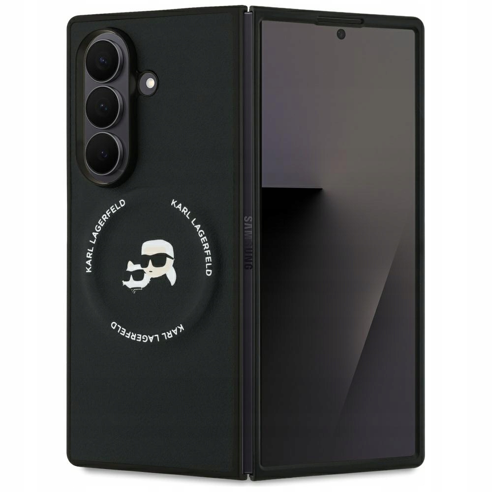 Pouzdro Karl Lagerfeld Karl&Choupette Logo MagSafe pro Samsung Galaxy Z Fold7