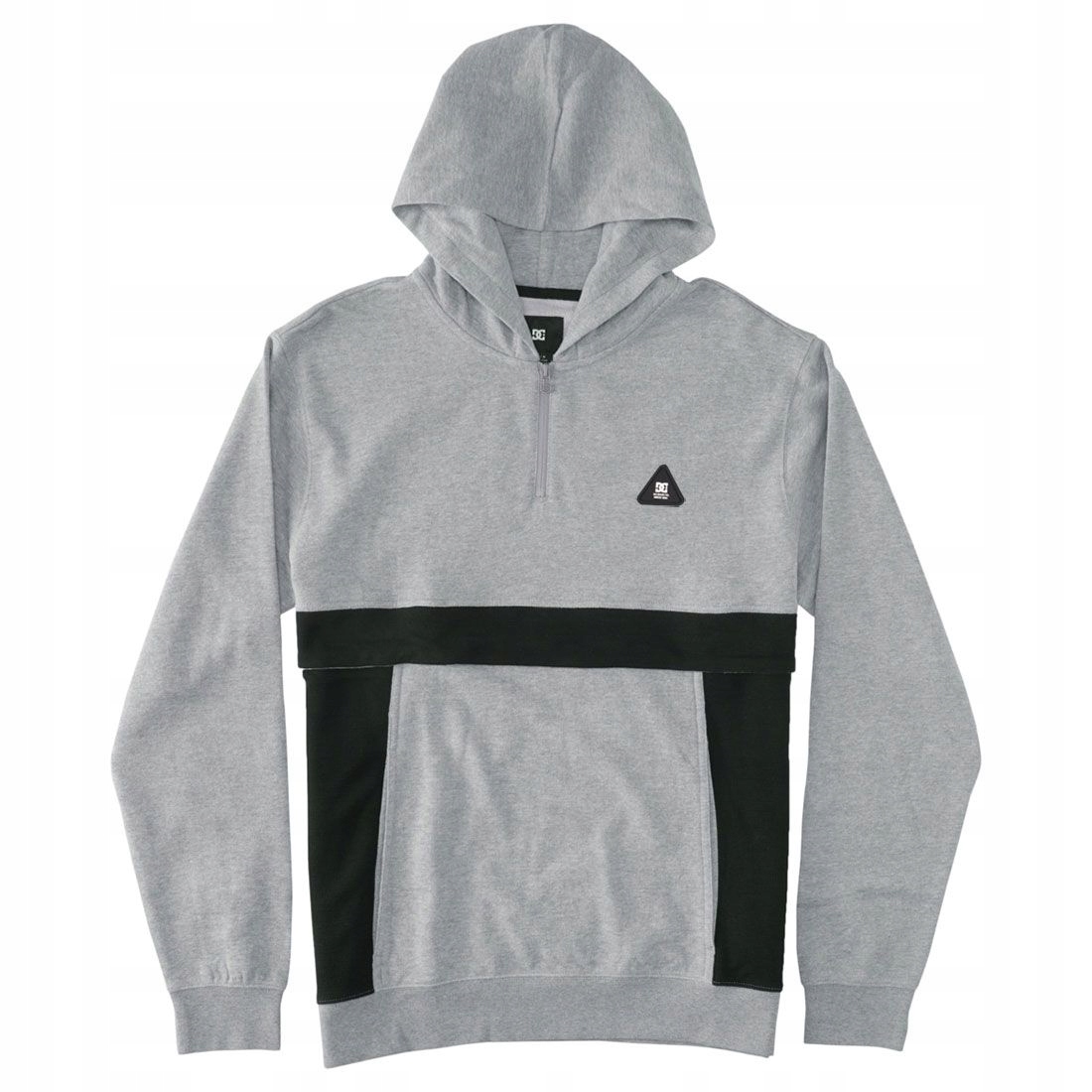 Mikina s klokaní kapsou DC Optics Zip Hoody šedá M