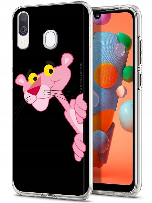 

Etui Różowa Pantera Szkło do Samsung Galaxy A20E