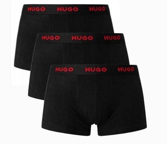 Hugo bokserki 50469766 990 krwista czerwień S