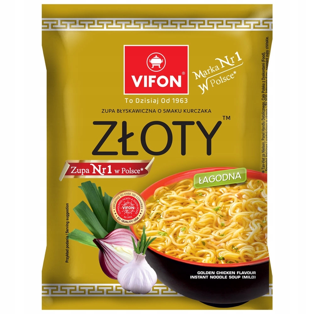 Levně 17x Instantní polévka Vifon kuře zlaté 70 g