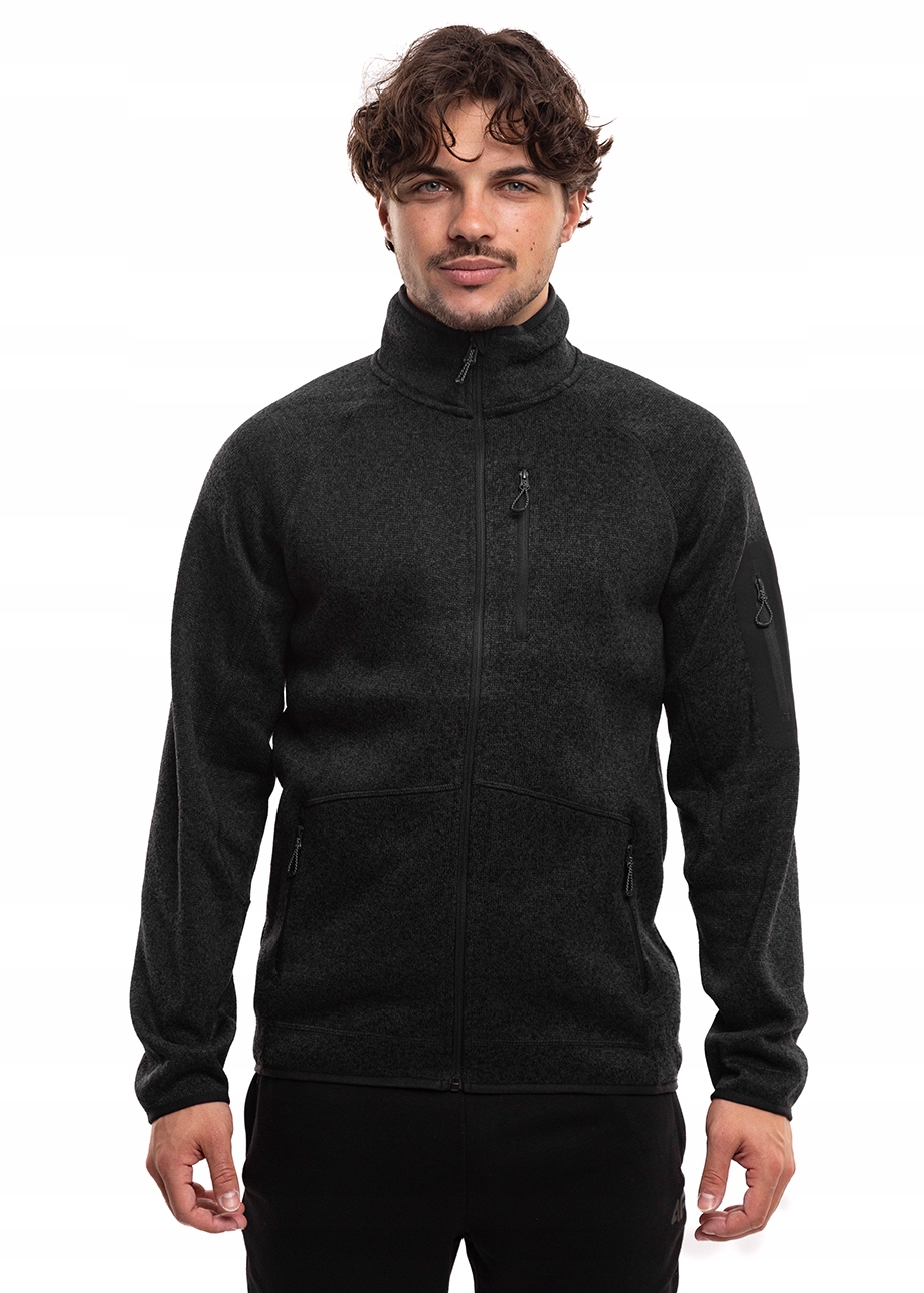 Polar Pánská 4F sportovní s trekingovým zipem Outdoor Mikina Fleecová vel