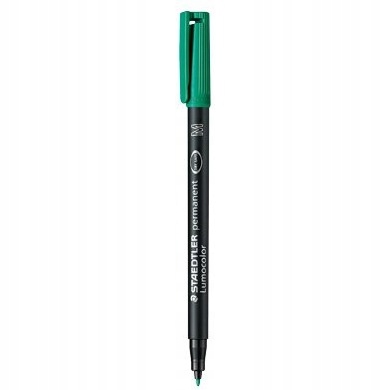 

Foliopis Staedtler Lumocolor M, Zielony