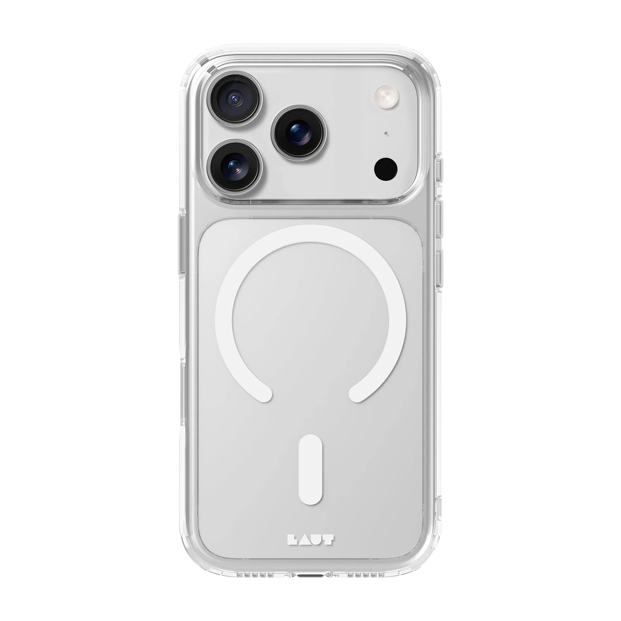 Pouzdro Laut pro iPhone 17 Pro Max, obal MagSafe Clear case, zadní kryt