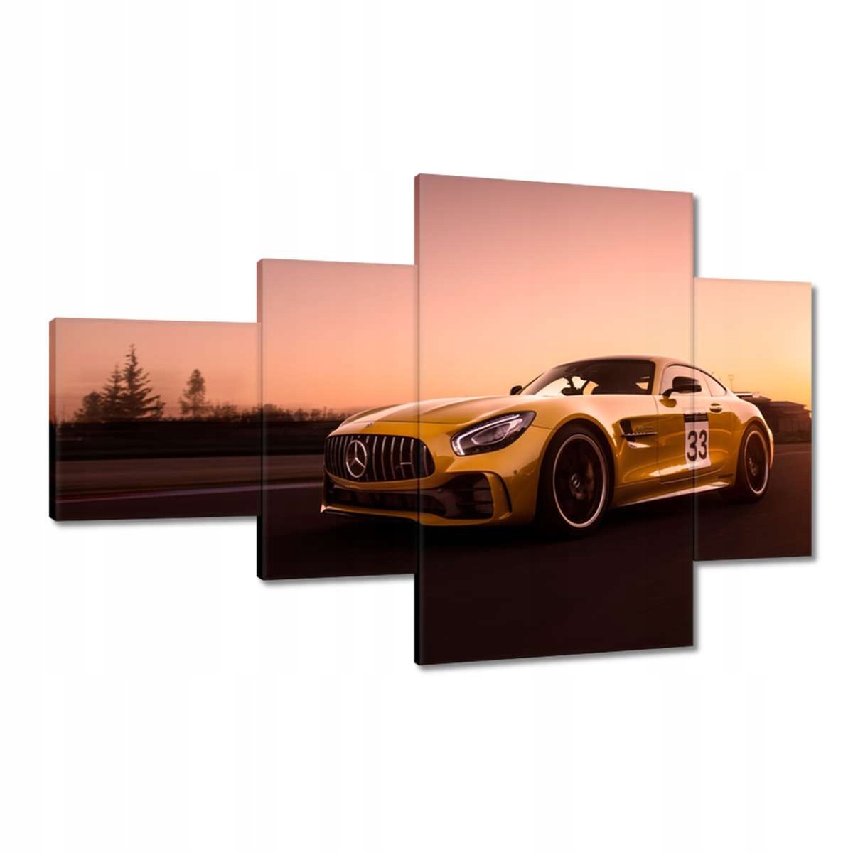 Obrazy 130x80 Mercedes Auto