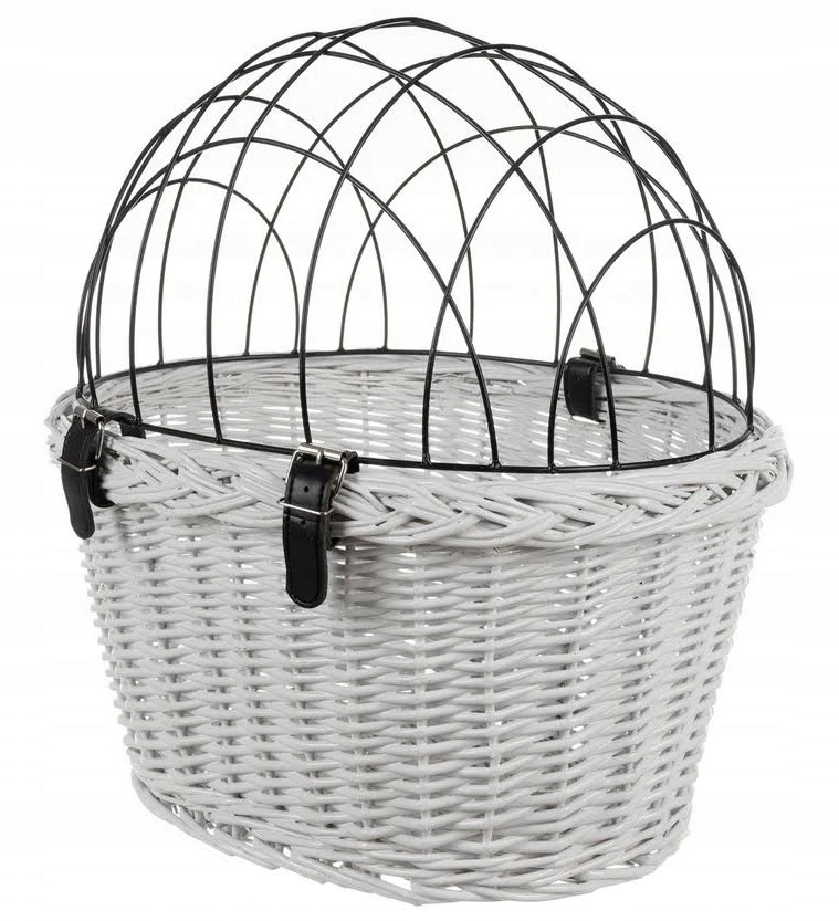 Mr. Pretzel -Wysokiej jakości Kosz rowerowy dla psa/kota do 10kg-Bezpieczny