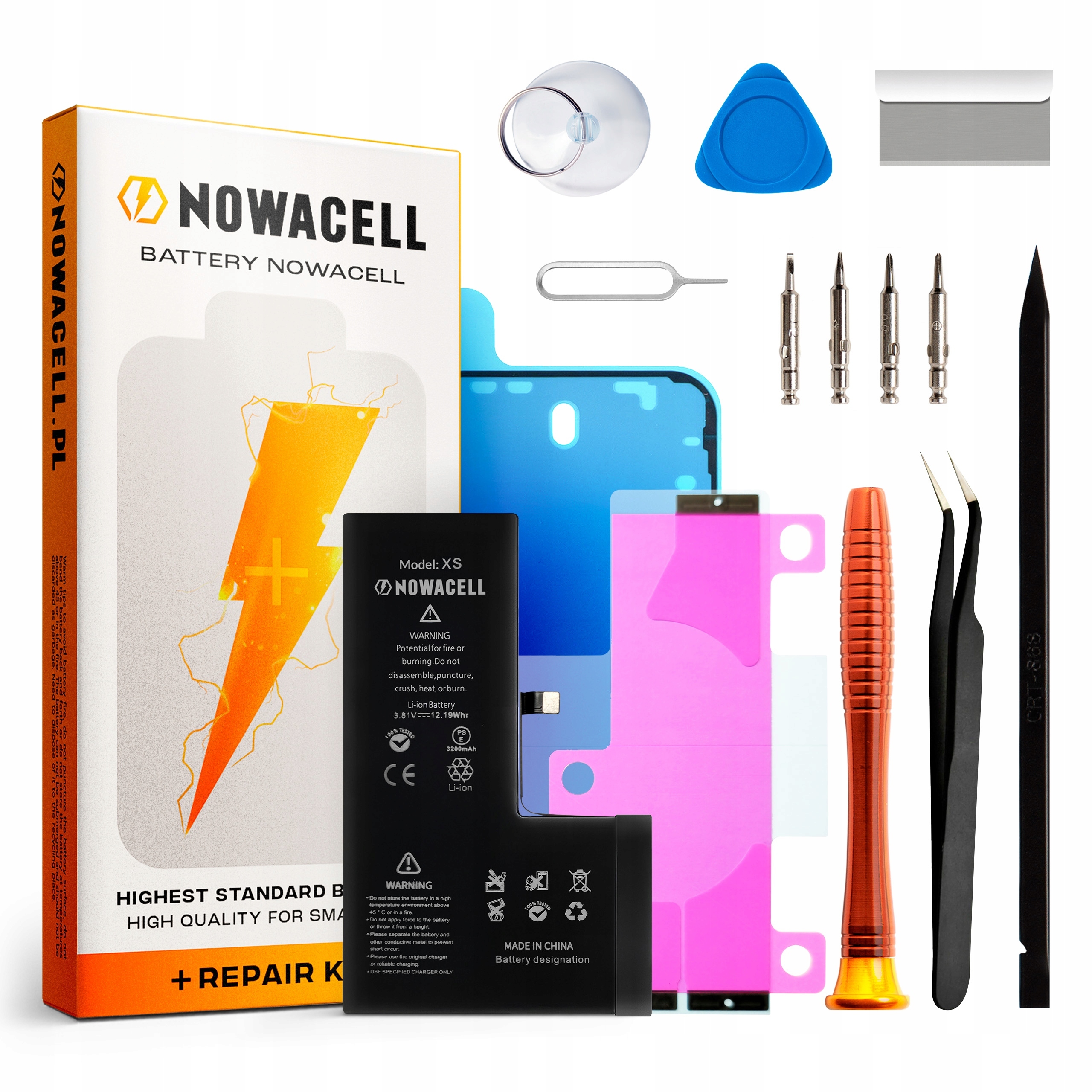 Bateria Nowacell do iPhone XS litowo-jonowa 3200 mAh