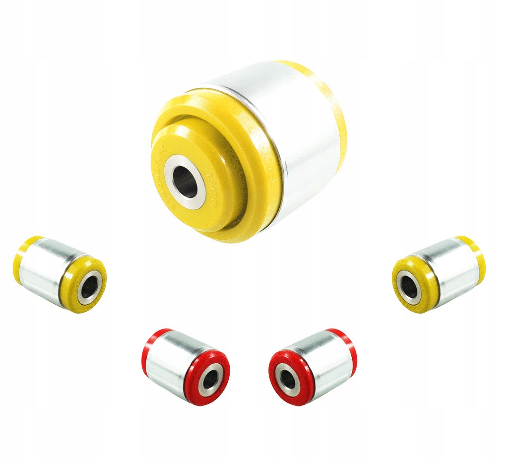 Sada pouzder zadního nosníku Renault Twingo III (14-18) Smart Forfour II