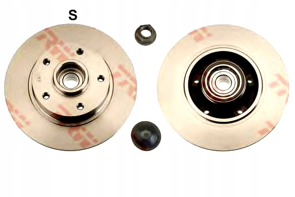 TRW KOMPLET TARCZ HAMULCOWYCH 15010Y 24010801182 1 Liczba tarcz w ofercie 2