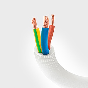 LISTWA ZASILAJĄCA STOJĄCA 12 WEJŚĆ 4XUSB 5M KABEL Długość przewodu 5 m