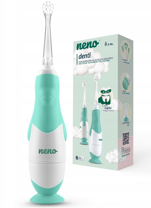 SZCZOTECZKA ELEKTRYCZNA NENO DENTI DZIECIĘCA 3-36M Marka Neno