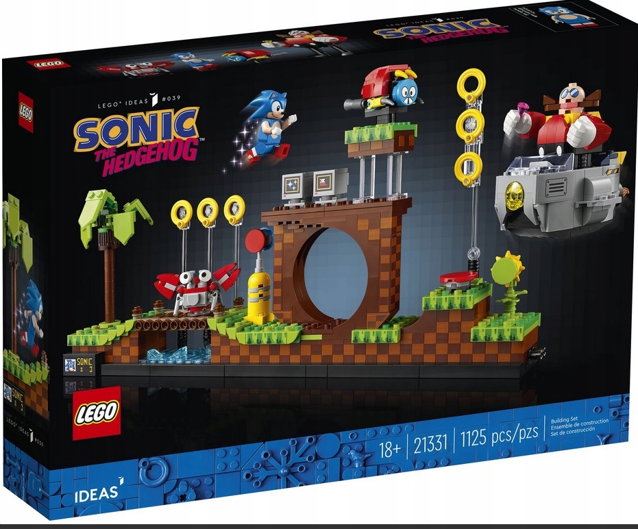 LEGO Ideas 21331 Sonic The Hedgehog Green HillZone