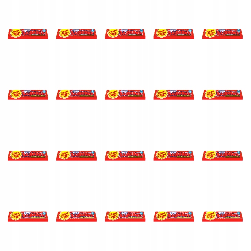 Chupa Chups Žvýkačka Jahoda 27,6 g X20