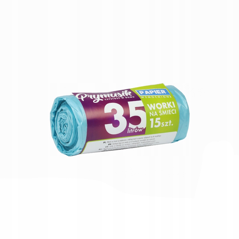 

Worki Na Śmieci 35 L 15 szt. W Rolce Do Papieru