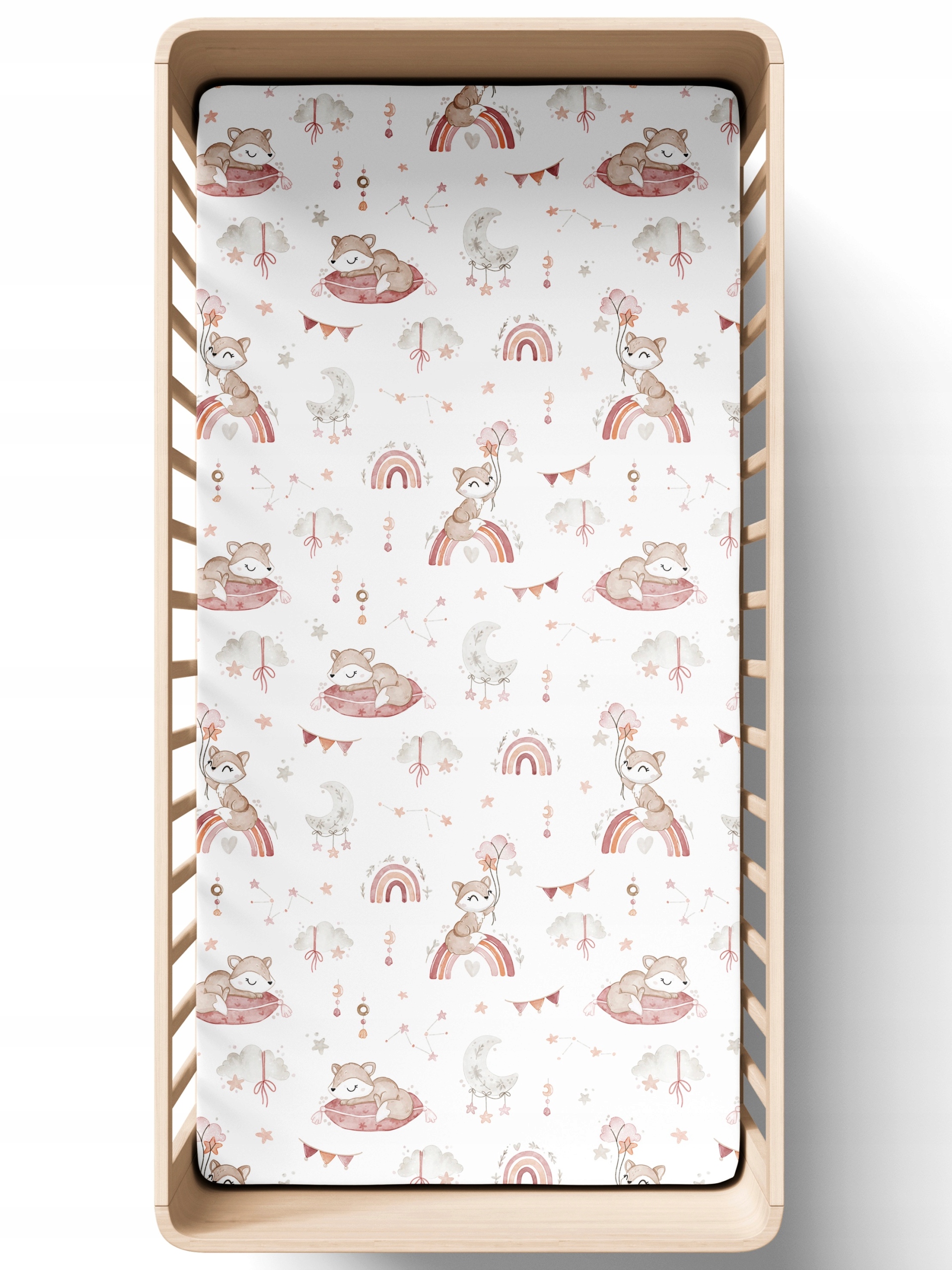 

Prześcieradło 120x60cm Senne liski premium