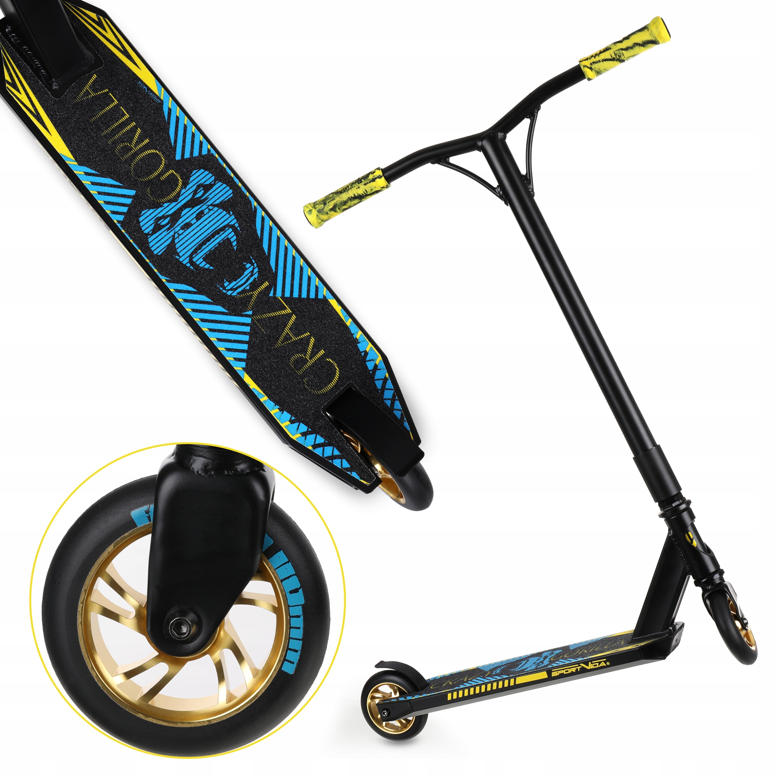 

Hulajnoga Wyczynowa Stunt ABEC-9 110mm Sportvida
