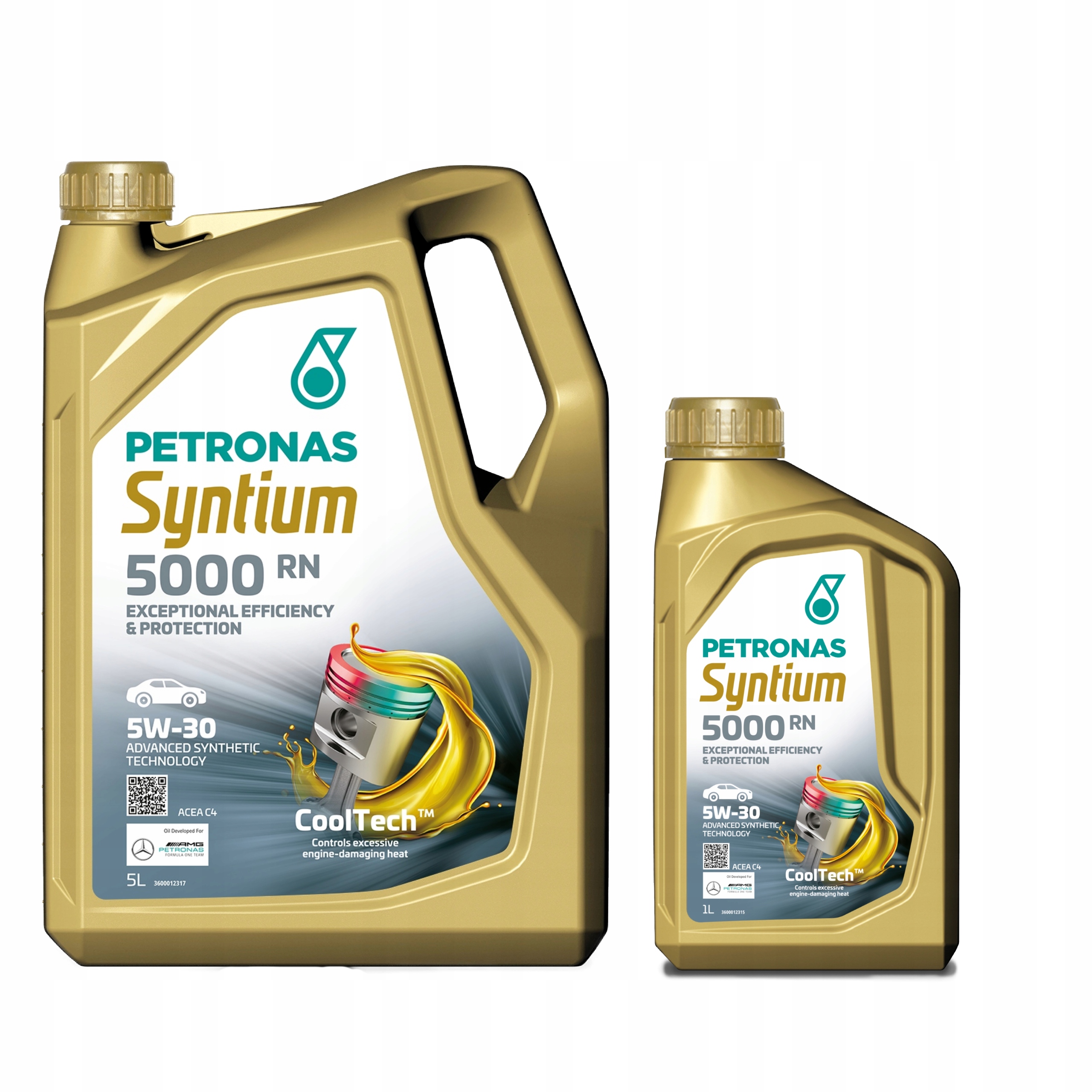 Petronas Syntium 5000 Rn 5W-30 5L Petronas Syntium 5000 Rn 5W-30 1L