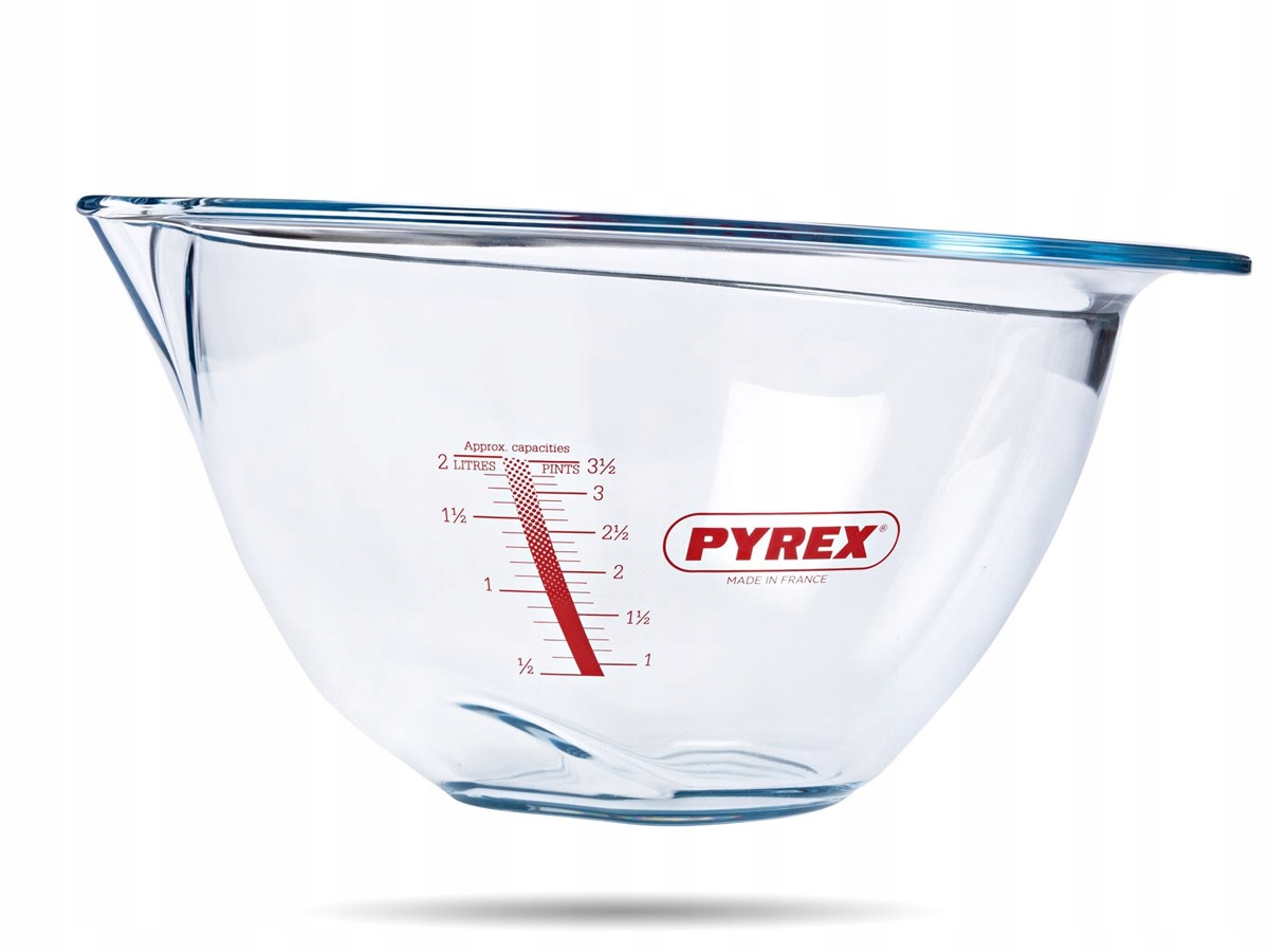 Szklana salaterka miska kuchenna z miarką 4 L Expert PYREX