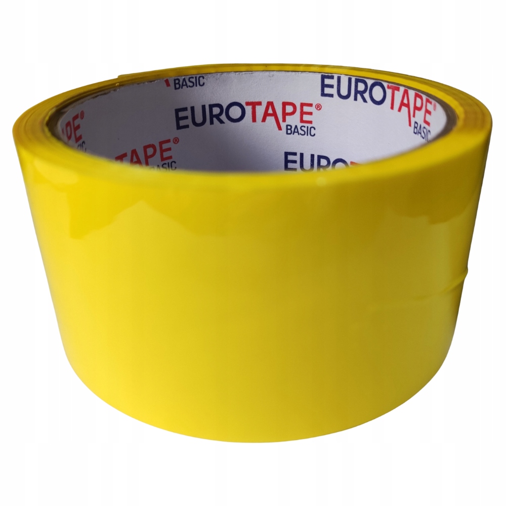 

Taśma samoprzylepna Kolorowa 48/50 1 rolka żółta
