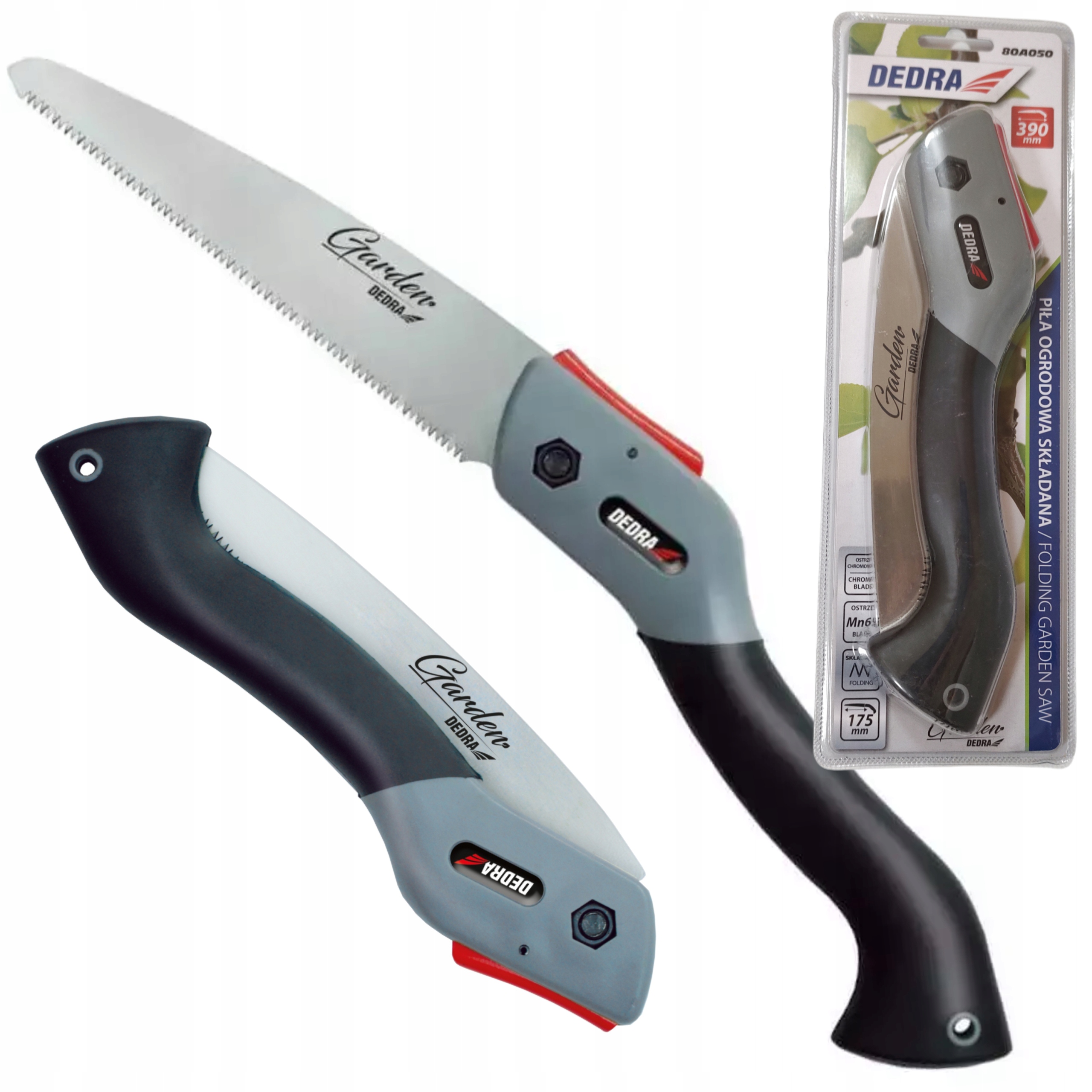 

Dedra Piła Ogrodowa Ręczna Składana Gałęzi 390MM