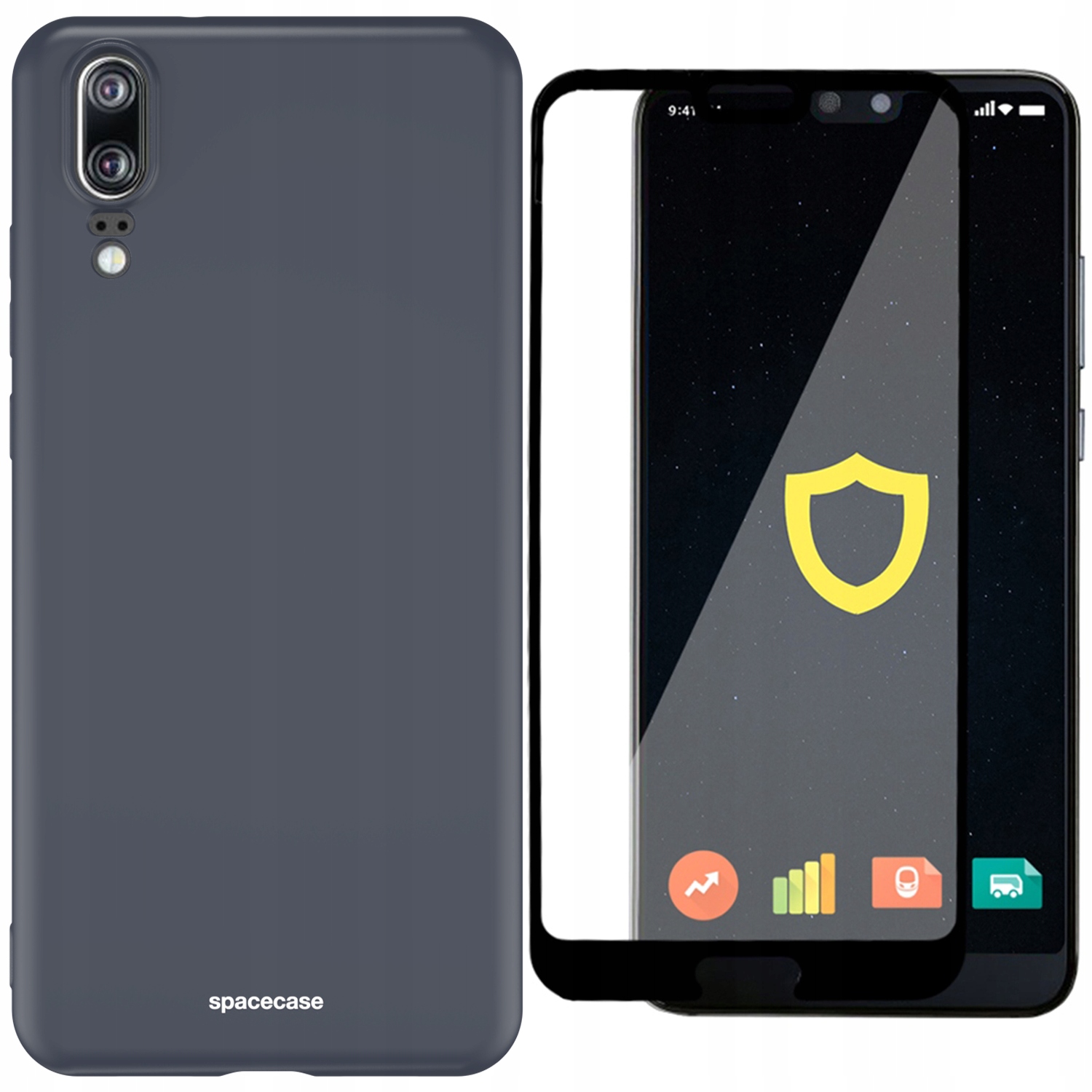 

Etui Case Matowe Spacecase Do Huawei P20 Szkło