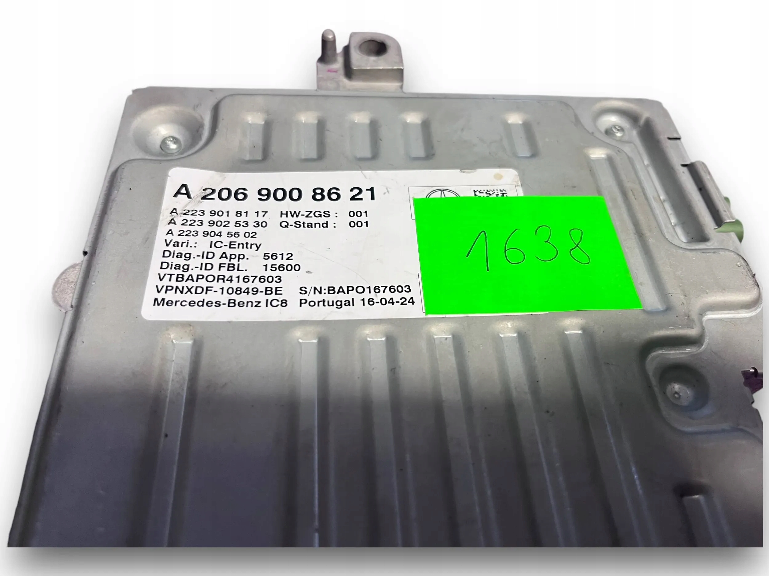 MERCEDES W206 Module Instruments tachymètre compte tours 2069008621 @M