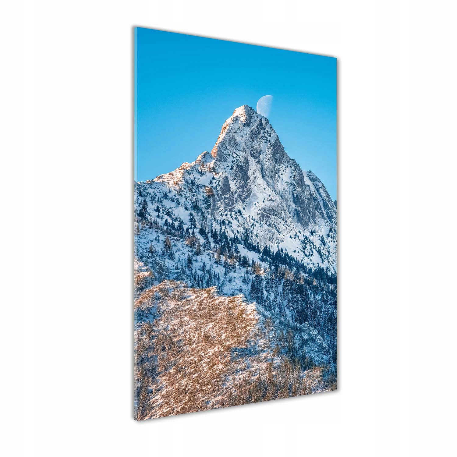 

Foto obraz szkło hartowane Giewont Tatry 50x100 cm