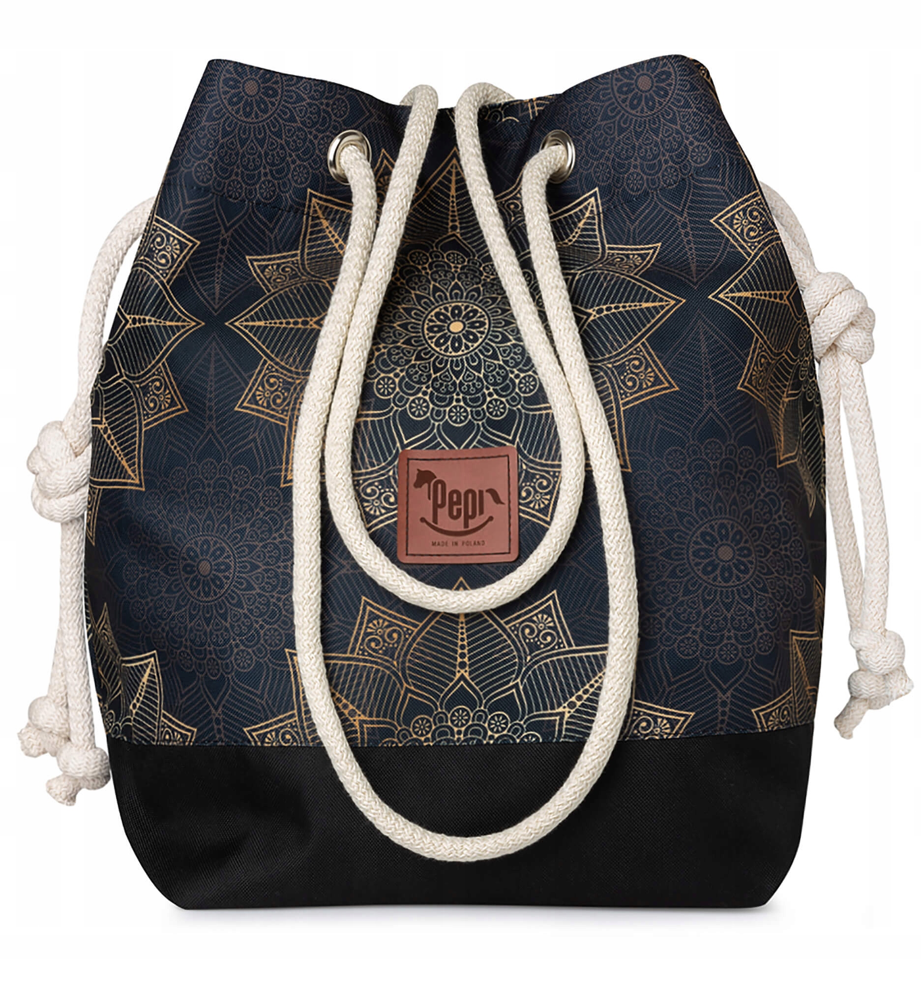 PEPI TOREBKA DAMSKA SHOPPER TORBA PODRĘCZNA KWIATY