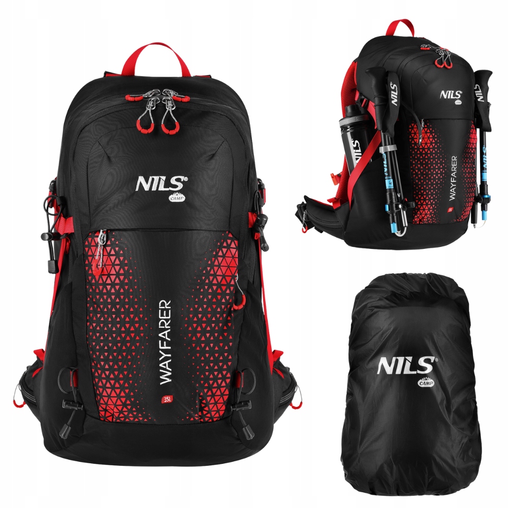 Batoh trekingový batoh na výlet do hor, objemný, 35 l, Obal