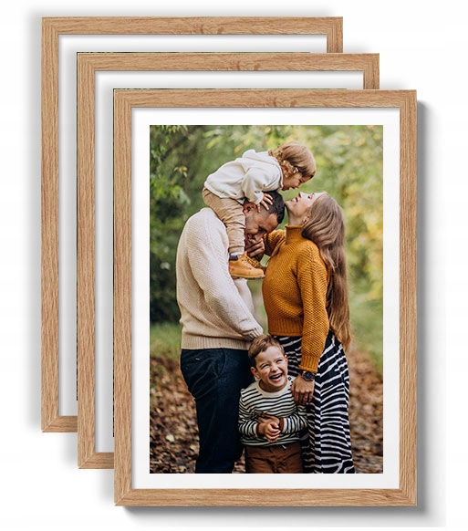 

Ramka Drewniana na zdjęcia 3szt Rama 30x40 #33d #d