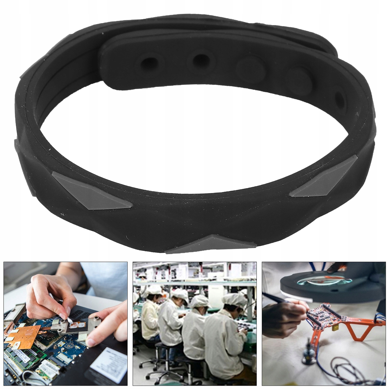 BRANSOLETKA ANTYSTATYCZNA OPASKA ANTYSTATYCZNA Stan opakowania oryginalne