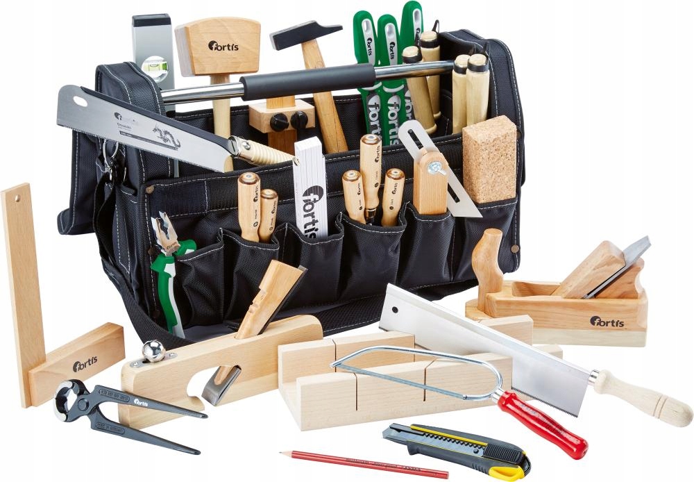 Fortis 8504358444 Torba początkujący stolarz 30 el Marka Fortis
