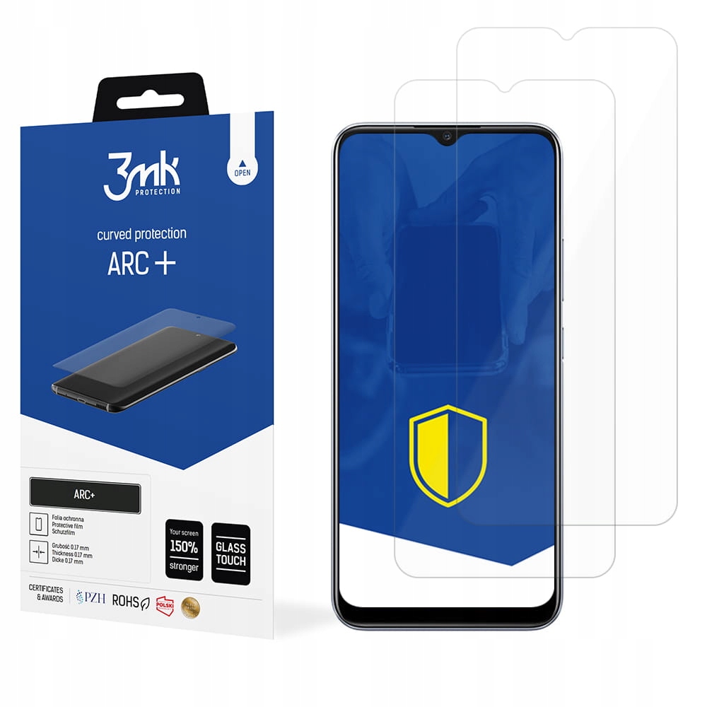 

2x Folia 3mk na przód na cały ekran do Realme C21